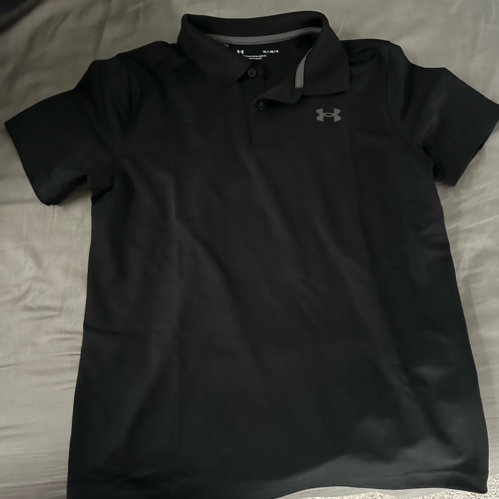 Under Armour Black Performance Polo Shirt